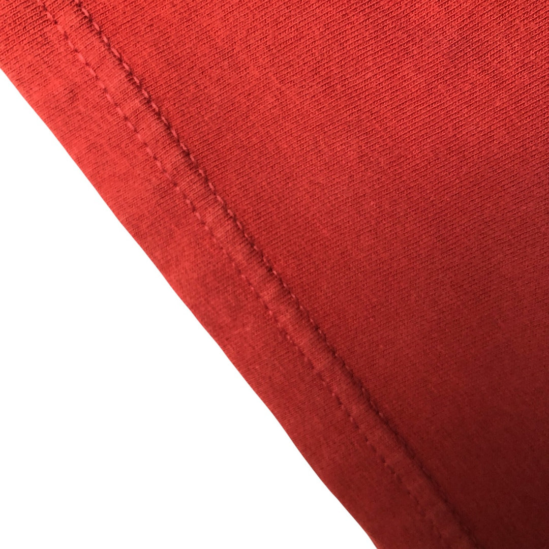 00'S Harley-Davidson Fire Pattern Motorcycle Bike T-Shirt Made in USA Men's L size cotton red type Vintage Second Hand