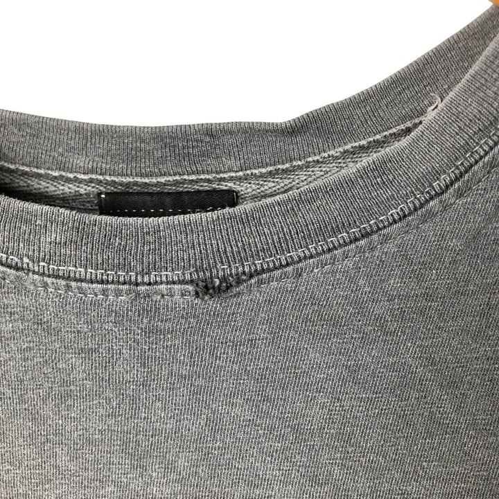 00'S Harley-Davidson Eagle Pattern Motorcycle Bike T-shirt Men's L size cotton gray type Vintage Second Hand