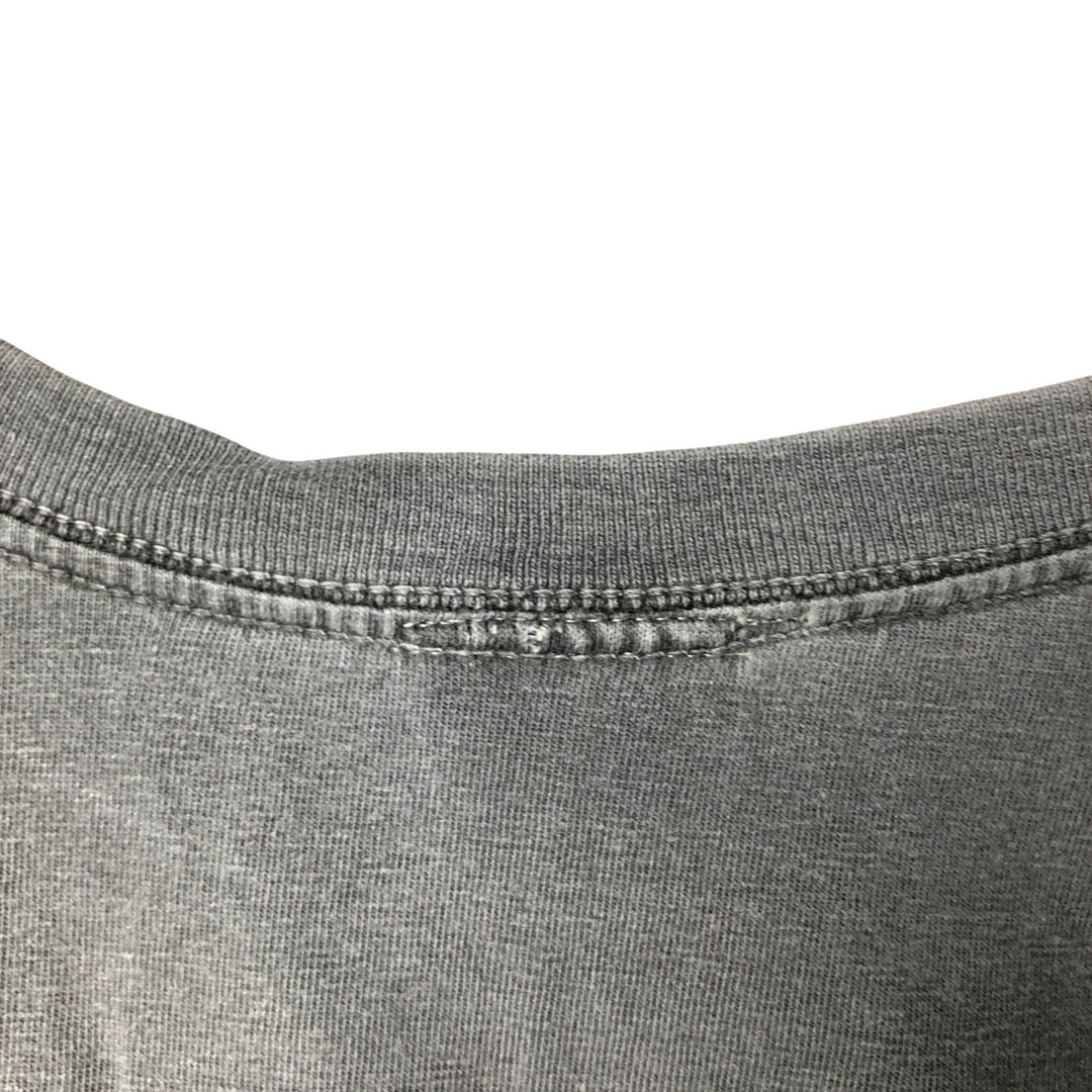 00'S Harley-Davidson Eagle Pattern Motorcycle Bike T-shirt Men's L size cotton gray type Vintage Second Hand