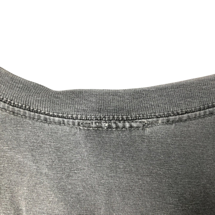 00'S Harley-Davidson Eagle Pattern Motorcycle Bike T-shirt Men's L size cotton gray type Vintage Second Hand