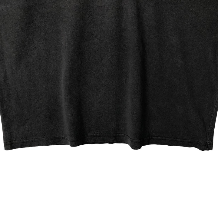 00'S Harley-Davidson Skull Pattern Motorcycle Bike T-shirt Made in USA Men's XL unclear black type Vintage Second Hand
