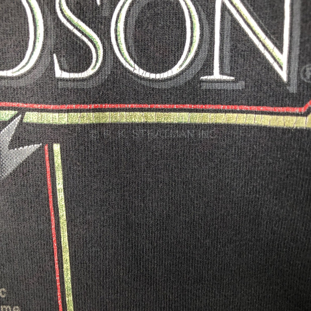 Harley-Davidson Motorcycle Bike T-shirt, Men's Size L unclear black type Vintage Second Hand