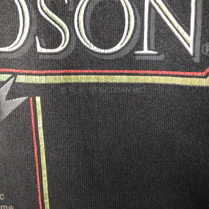 Harley-Davidson Motorcycle Bike T-shirt, Men's Size L unclear black type Vintage Second Hand