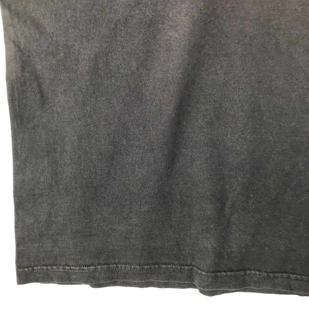 00'S Harley-Davidson Motorcycle Bike T-shirt Men's L size cotton black type Vintage Second Hand