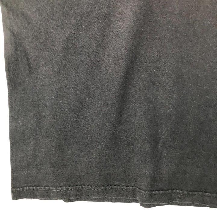 00'S Harley-Davidson Motorcycle Bike T-shirt Men's L size cotton black type Vintage Second Hand