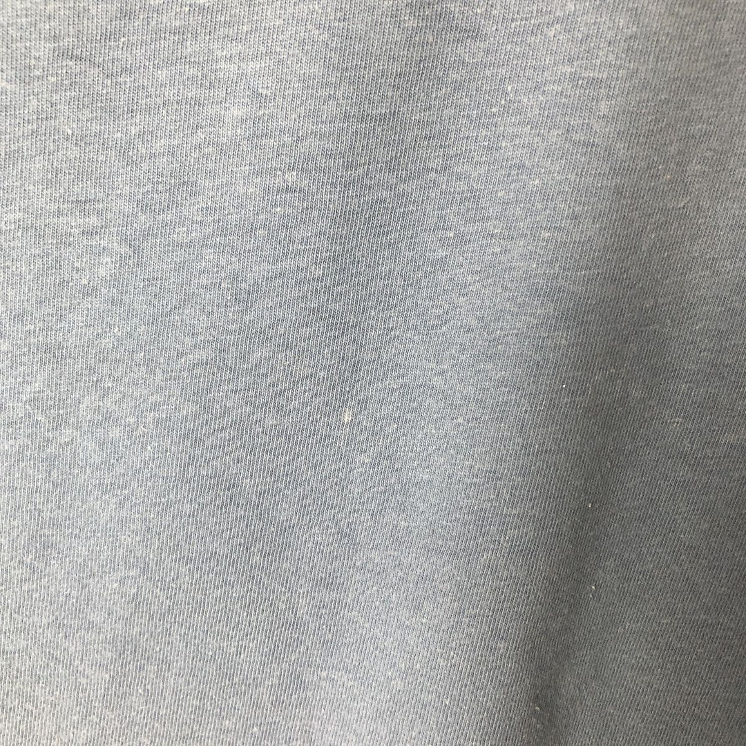 00'S Harley-Davidson Motorcycle Bike T-shirt Men's L size cotton Blue type light blue Vintage Second Hand