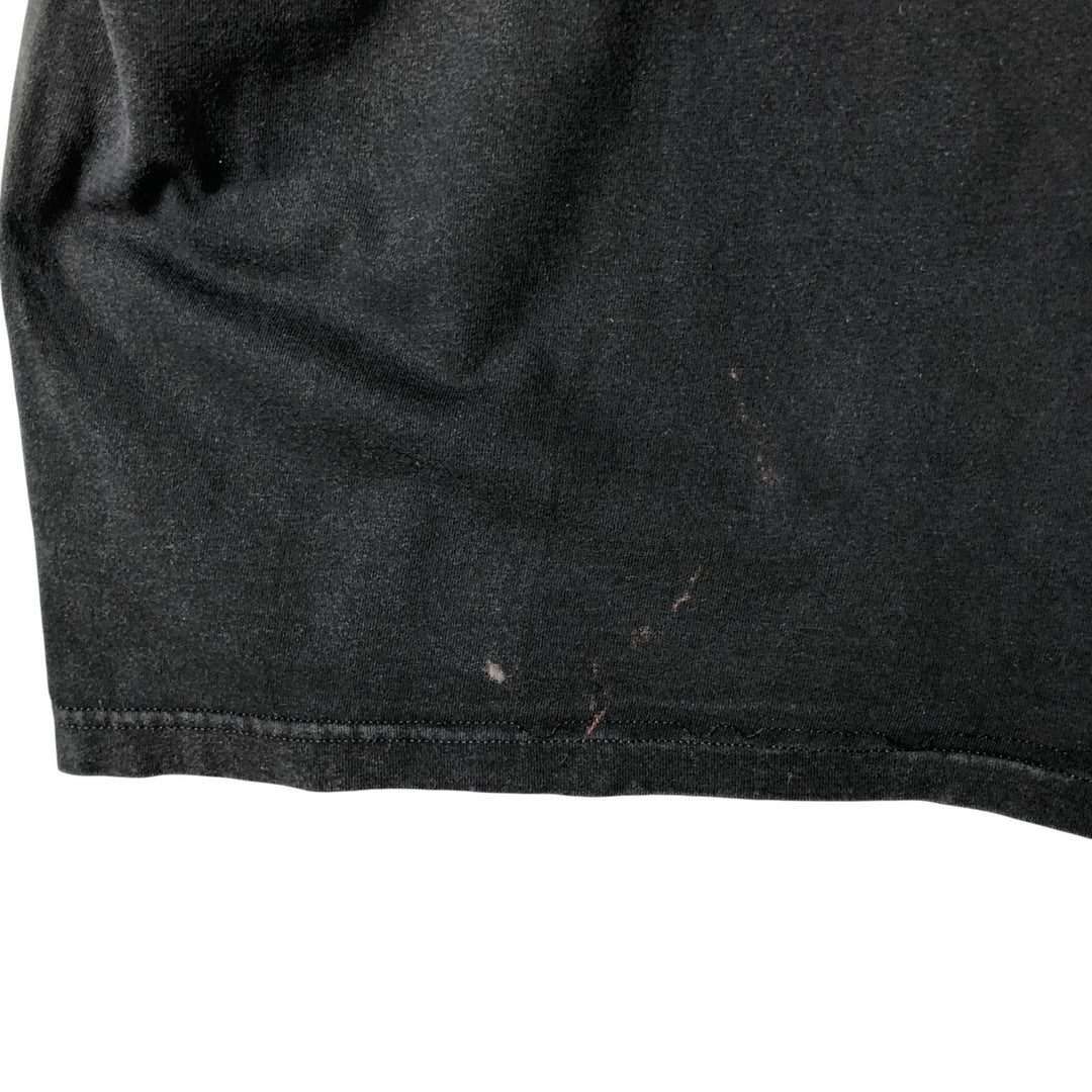 00'S Harley-Davidson Motorcycle Bike T-shirt Made in USA Men's XXL cotton black type Vintage Second Hand