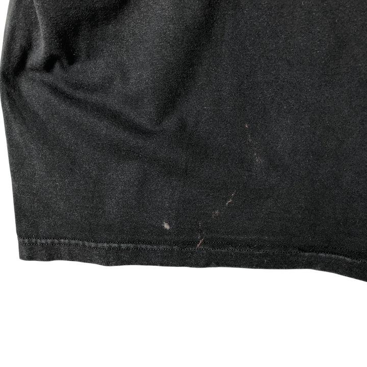 00'S Harley-Davidson Motorcycle Bike T-shirt Made in USA Men's XXL cotton black type Vintage Second Hand