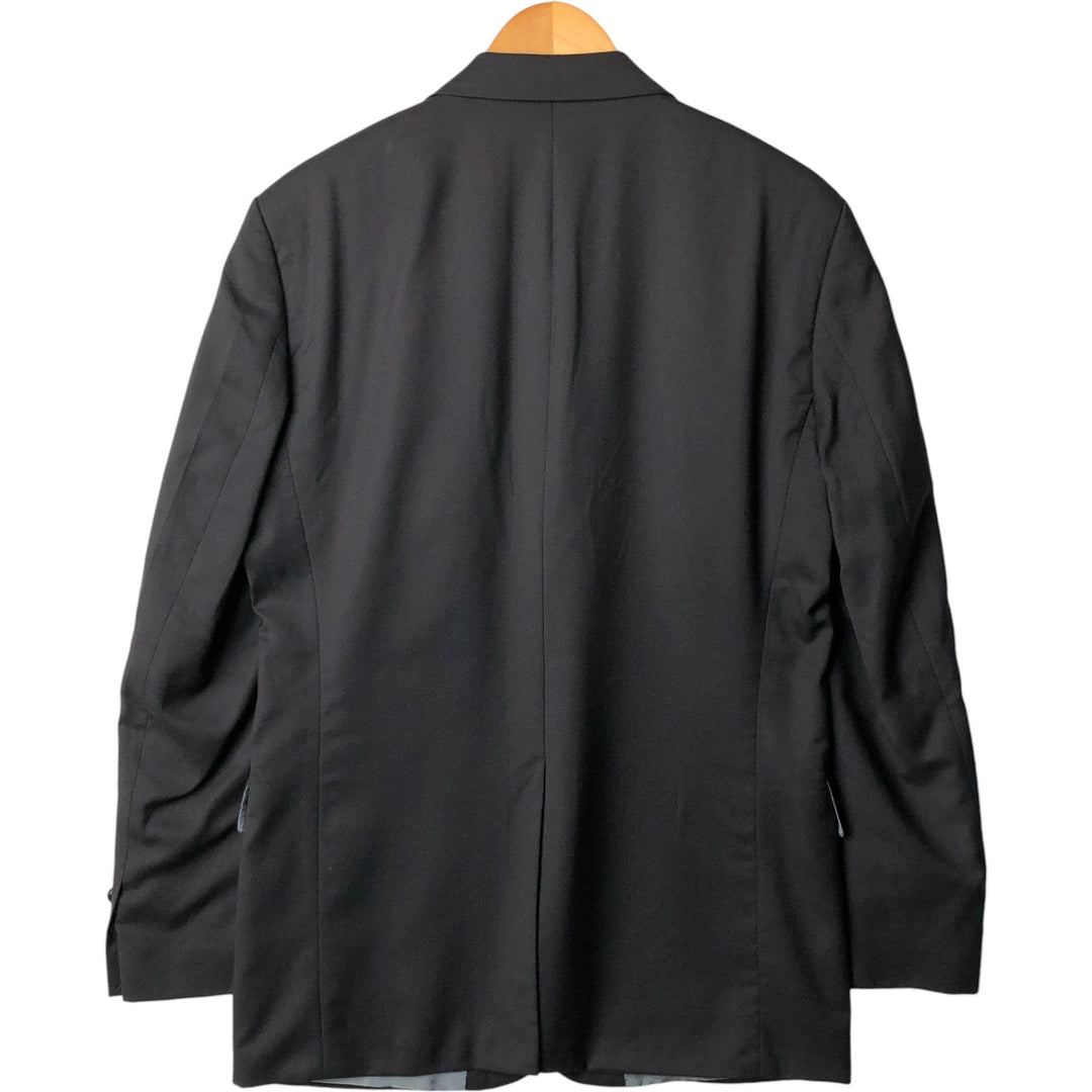 Hugo Boss tailored jacket, men's size L unclear black type Vintage Second Hand