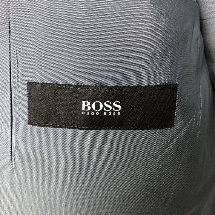 Hugo Boss tailored jacket, men's size L unclear black type Vintage Second Hand