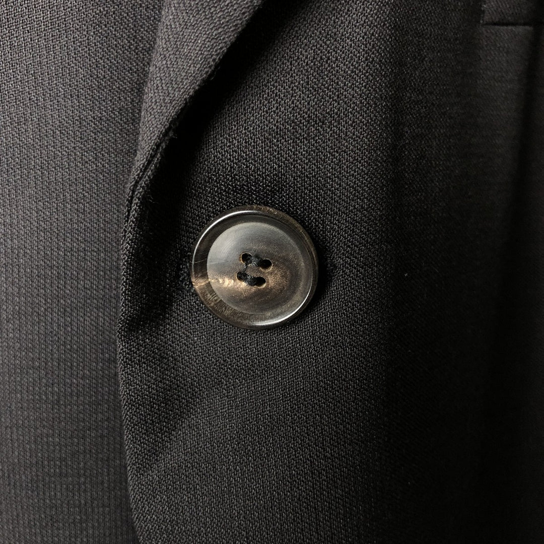 Hugo Boss tailored jacket, men's size L unclear black type Vintage Second Hand