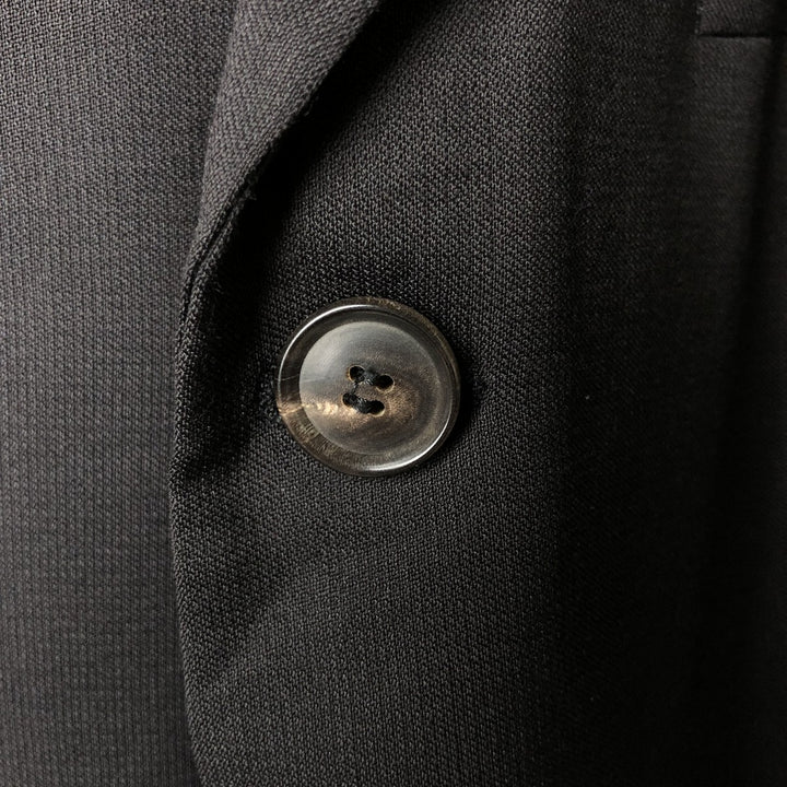 Hugo Boss tailored jacket, men's size L unclear black type Vintage Second Hand