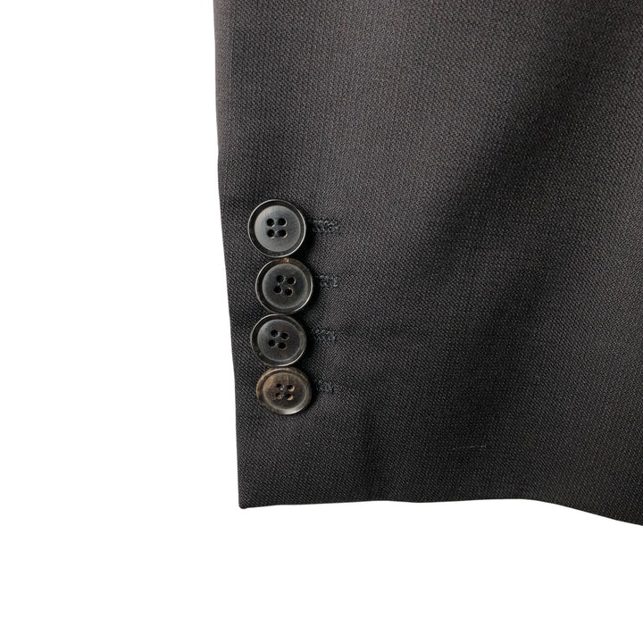 Hugo Boss tailored jacket, men's size L unclear black type Vintage Second Hand
