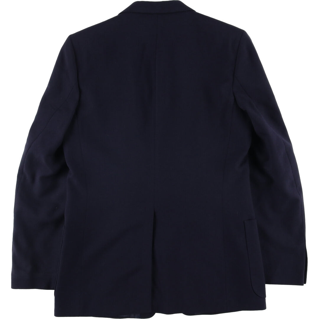 Vintage Oxford Navy Blue Blazer, Tailored Jacket, Men's Size Medium wool navy blue type Vintage Second Hand