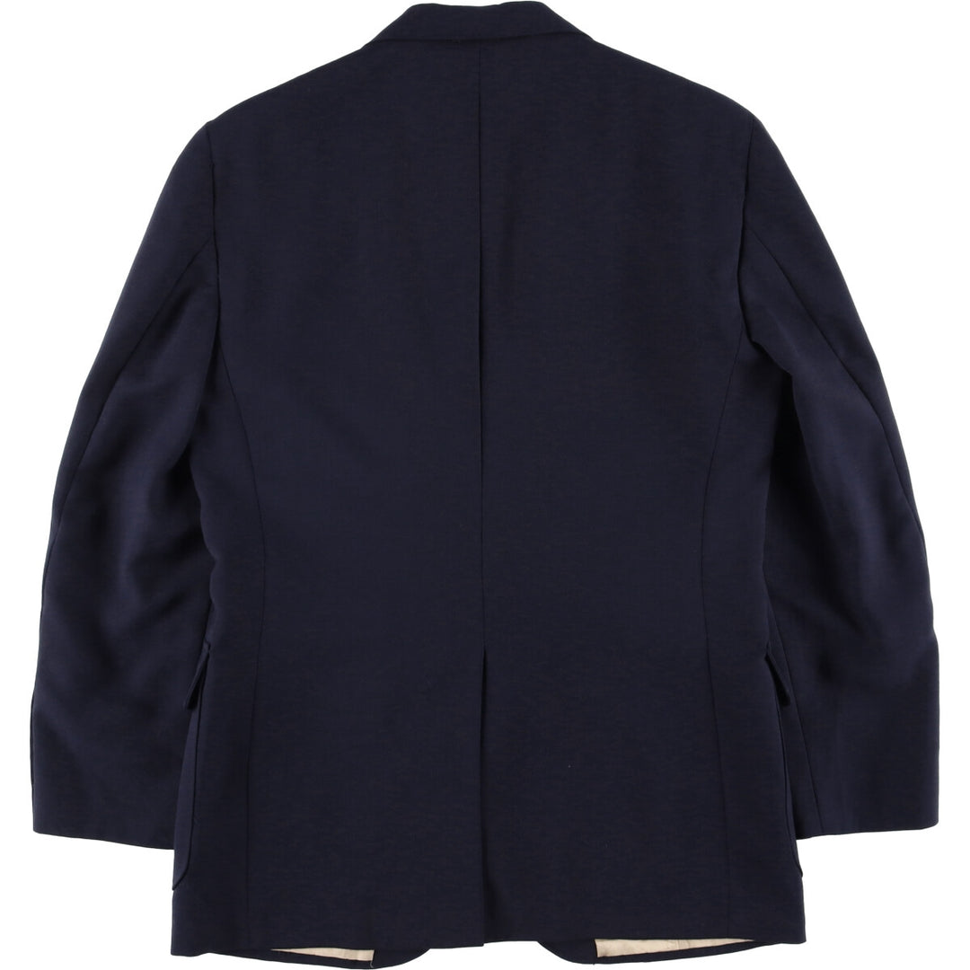 C and R Clothiers Navy Blazer, Tailored Jacket, Made in USA, Men's Size Medium unclear navy blue type Vintage Second Hand