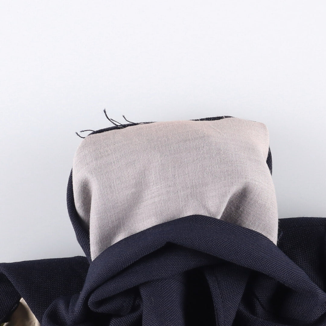 C and R Clothiers Navy Blazer, Tailored Jacket, Made in USA, Men's Size Medium unclear navy blue type Vintage Second Hand