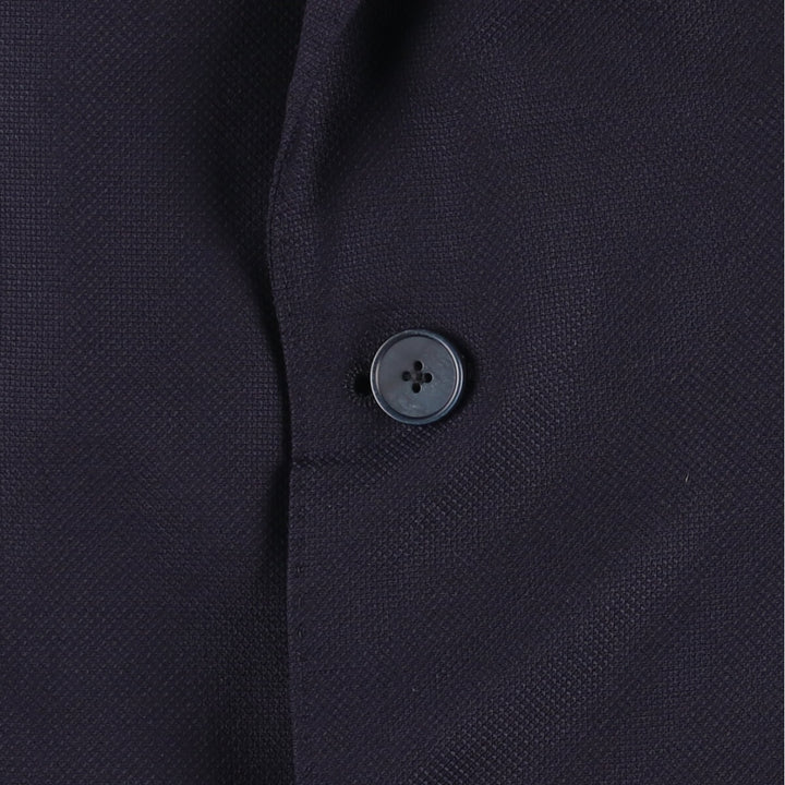 Hugo Boss tailored jacket, men's size L unclear navy blue type Vintage Second Hand