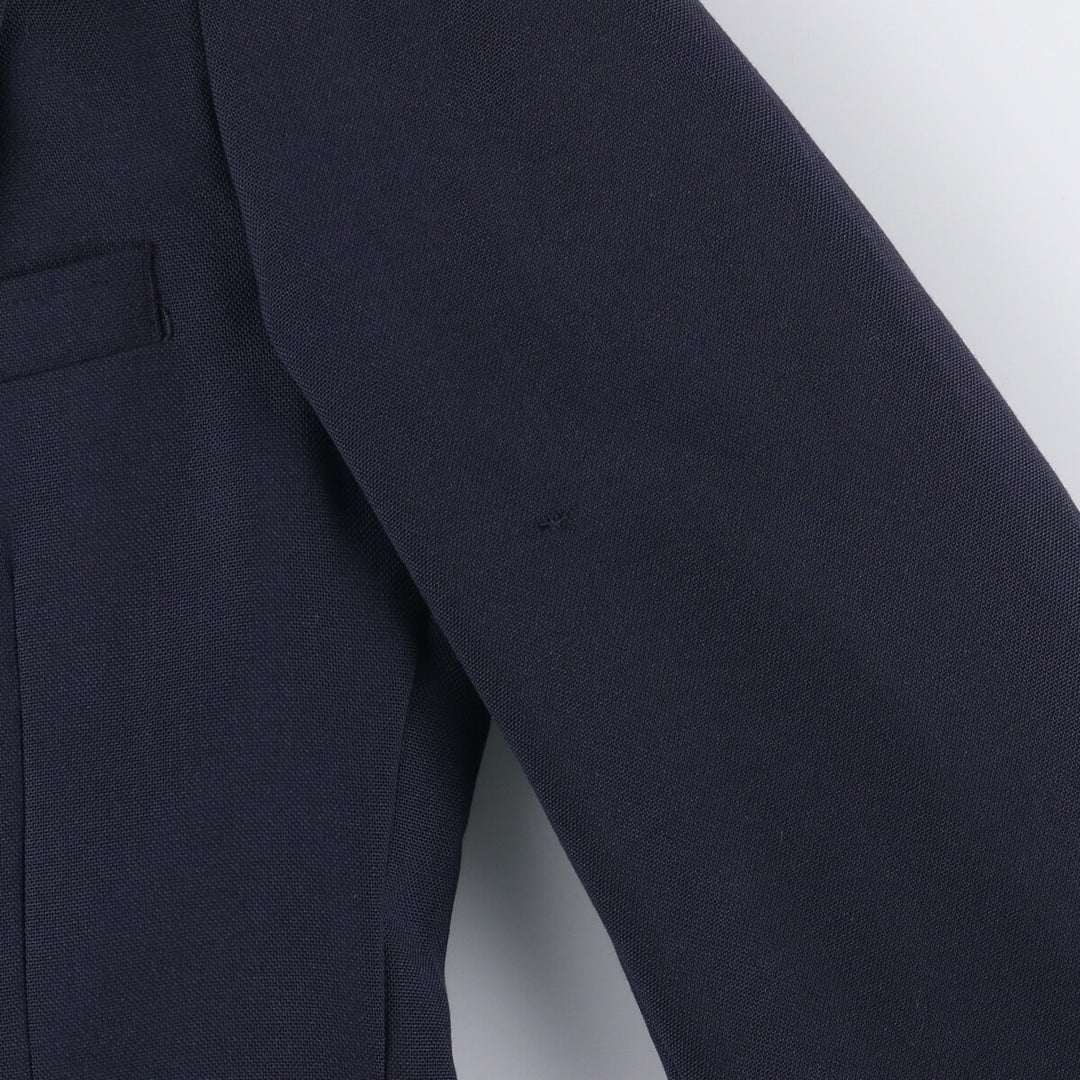 VANJULIAN Navy Blazer, Tailored Jacket, Made in USA, Men's Size M unclear navy blue type Vintage Second Hand