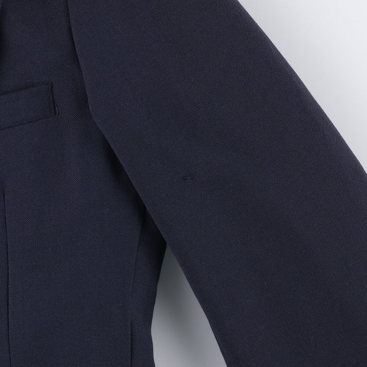 VANJULIAN Navy Blazer, Tailored Jacket, Made in USA, Men's Size M unclear navy blue type Vintage Second Hand