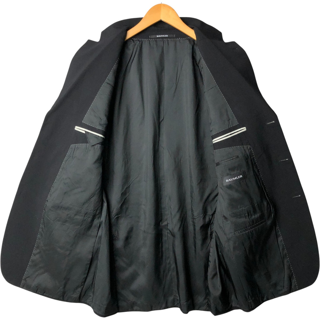 BAUMLER tailored jacket, men's size L unclear black type Vintage Second Hand