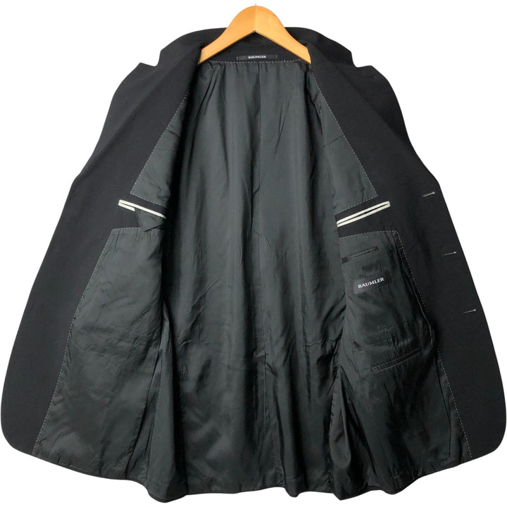 BAUMLER tailored jacket, men's size L unclear black type Vintage Second Hand