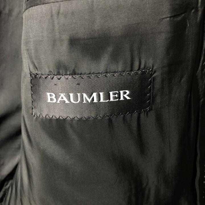 BAUMLER tailored jacket, men's size L unclear black type Vintage Second Hand