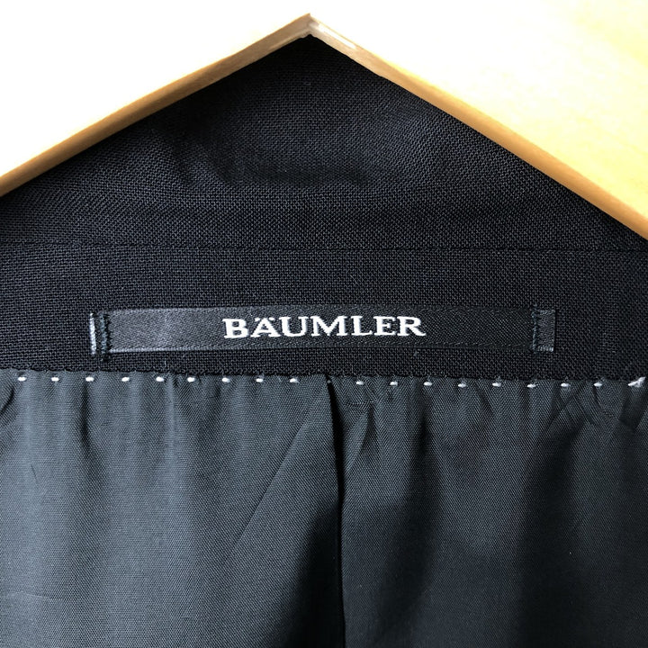 BAUMLER tailored jacket, men's size L unclear black type Vintage Second Hand