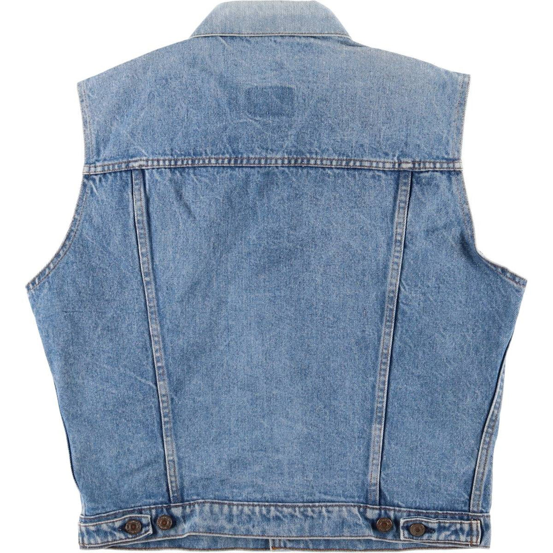 Levi's Orange Tab Denim Vest, Men's Size Medium unclear blue type Vintage Second Hand
