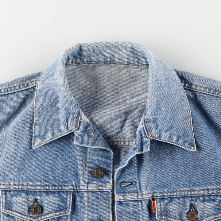 Levi's Orange Tab Denim Vest, Men's Size Medium unclear blue type Vintage Second Hand