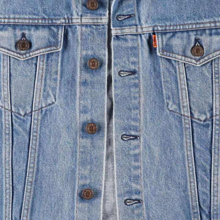 Levi's Orange Tab Denim Vest, Men's Size Medium unclear blue type Vintage Second Hand