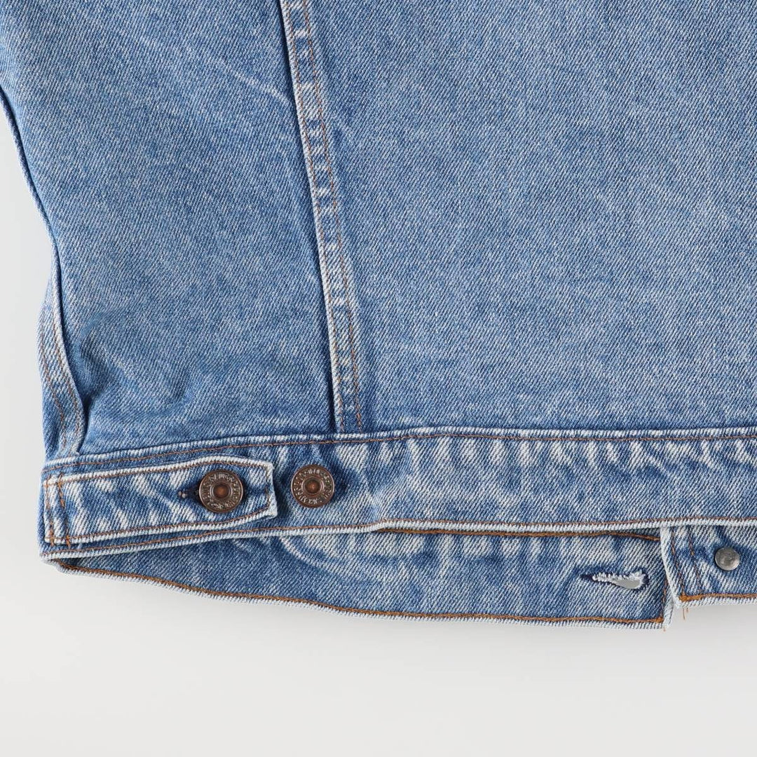 Levi's Orange Tab Denim Vest, Men's Size Medium unclear blue type Vintage Second Hand