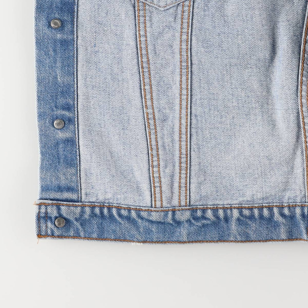 Levi's Orange Tab Denim Vest, Men's Size Medium unclear blue type Vintage Second Hand
