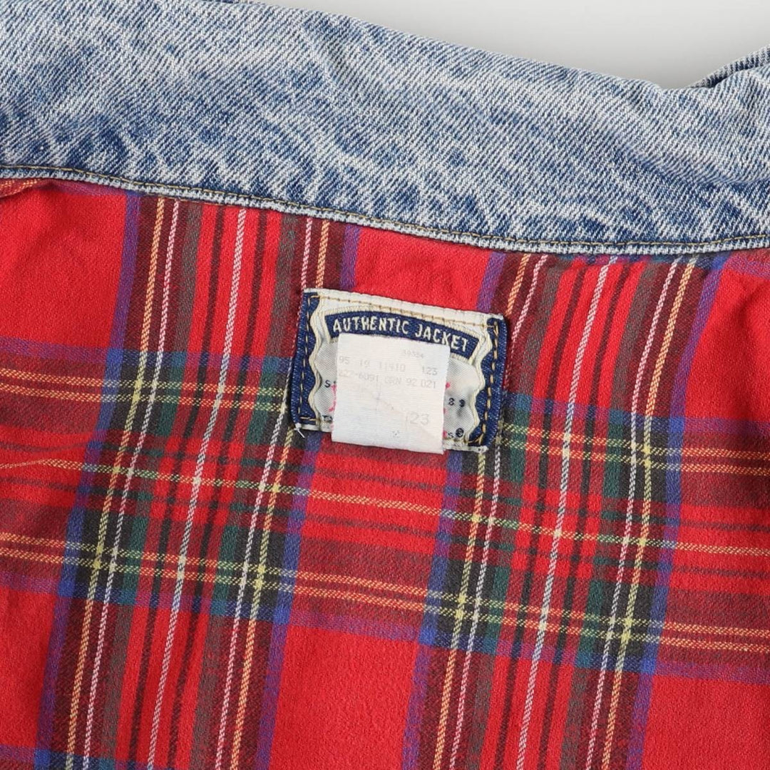 Vintage Lee denim vest from the 90'S to 00s, size XL, for men cotton blue type Vintage Second Hand