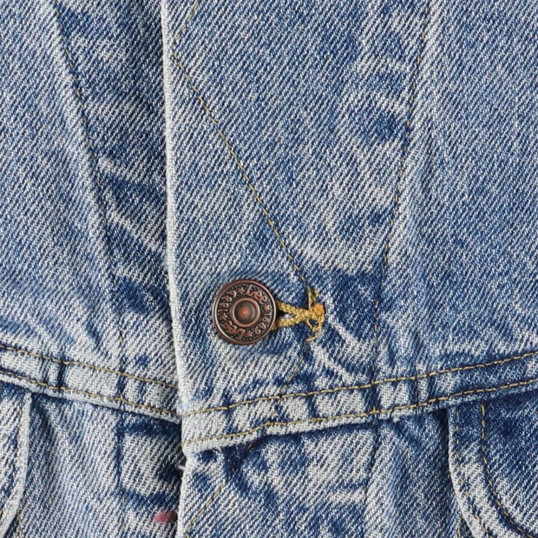 Vintage Lee denim vest from the 90'S to 00s, size XL, for men cotton blue type Vintage Second Hand