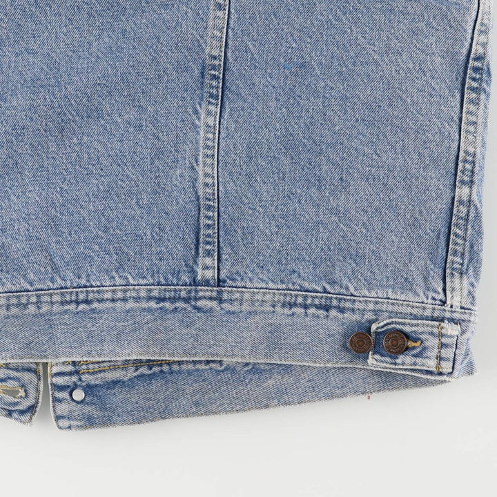 Vintage Lee denim vest from the 90'S to 00s, size XL, for men cotton blue type Vintage Second Hand