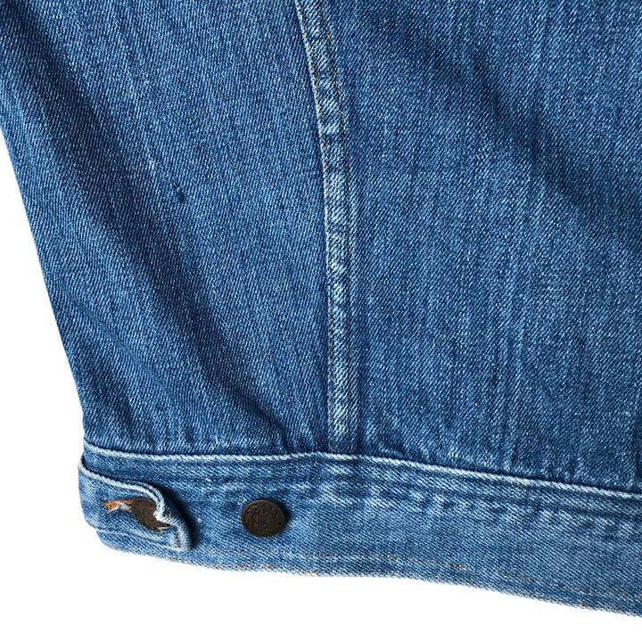 Denim vest, men's size M unclear blue type Vintage Second Hand