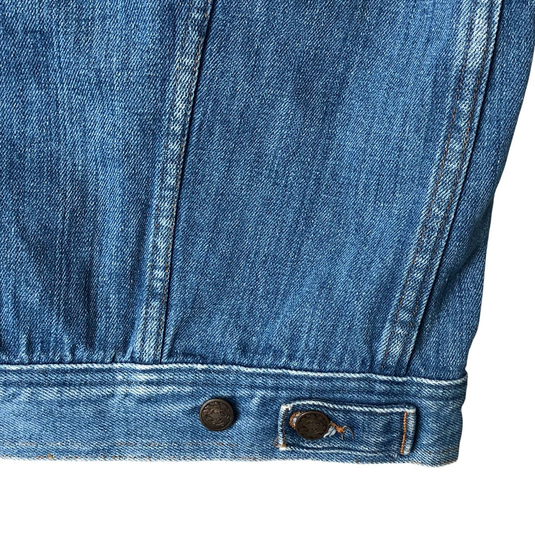 Denim vest, men's size M unclear blue type Vintage Second Hand