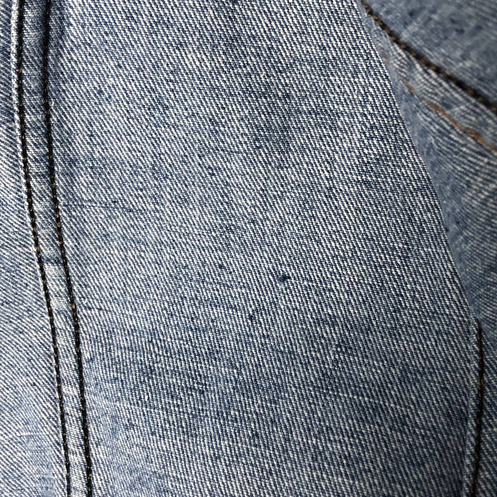 Denim vest, men's size M unclear blue type Vintage Second Hand