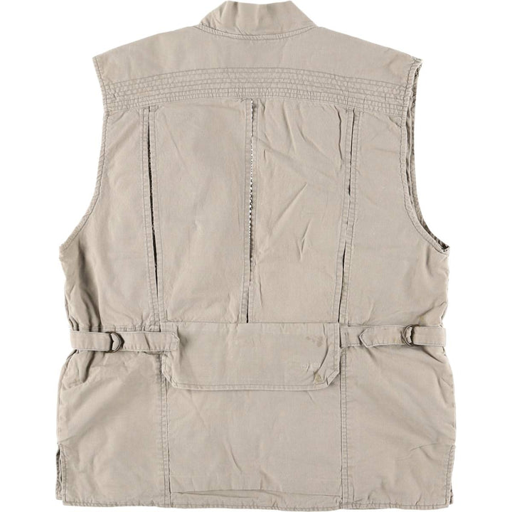 ROTHCO OUTBACK VEST Fishing Vest, Men's Size S cotton Beige type Vintage Second Hand