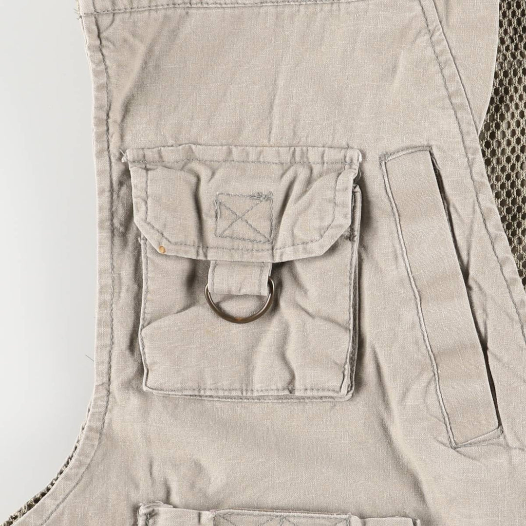 ROTHCO OUTBACK VEST Fishing Vest, Men's Size S cotton Beige type Vintage Second Hand