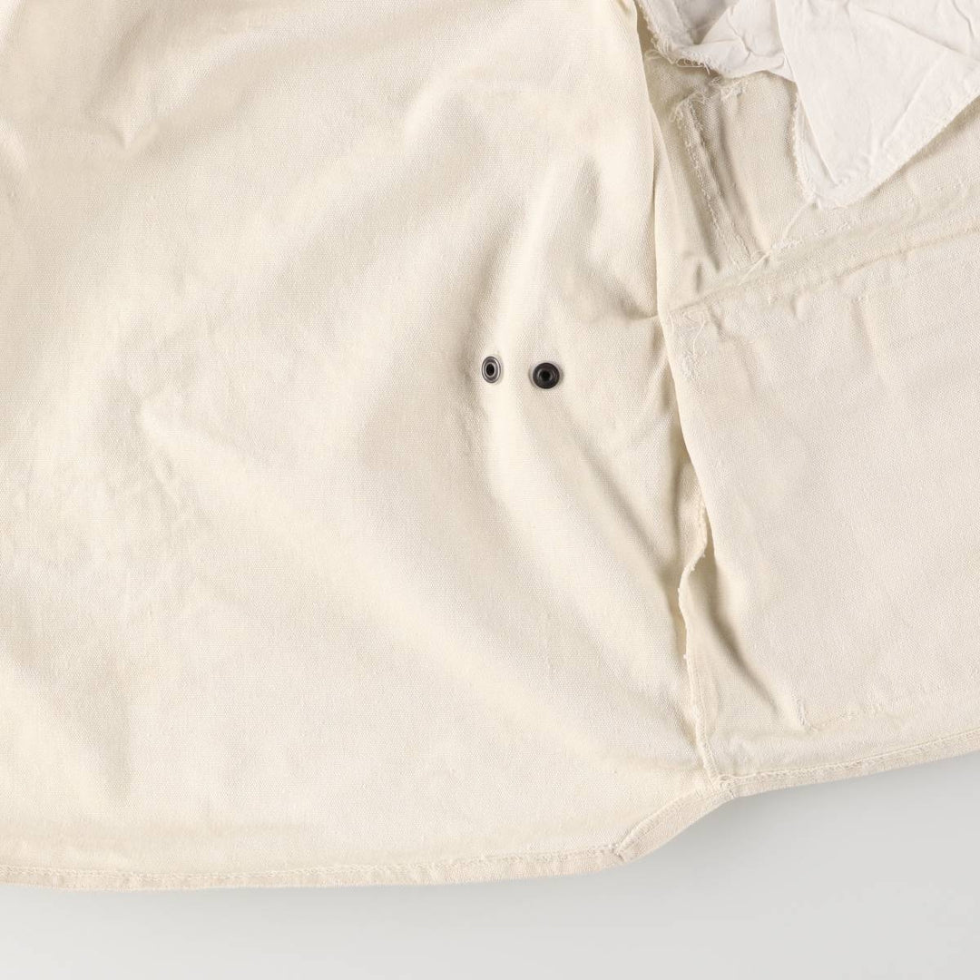 RUGGED RUN Hunting Vest, Men's Size L cotton pale white type Vintage Second Hand