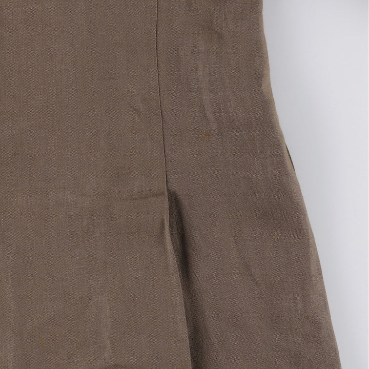 Ralph Lauren POLO by Ralph Lauren linen tailored jacket, made in Italy, men's size XL linen brown type Vintage Second Hand