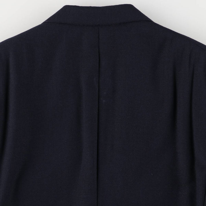 1980'S Brooks Brothers BROOKSGATE wool tailored jacket, made in the USA, men's size M wool navy blue type Vintage Second Hand