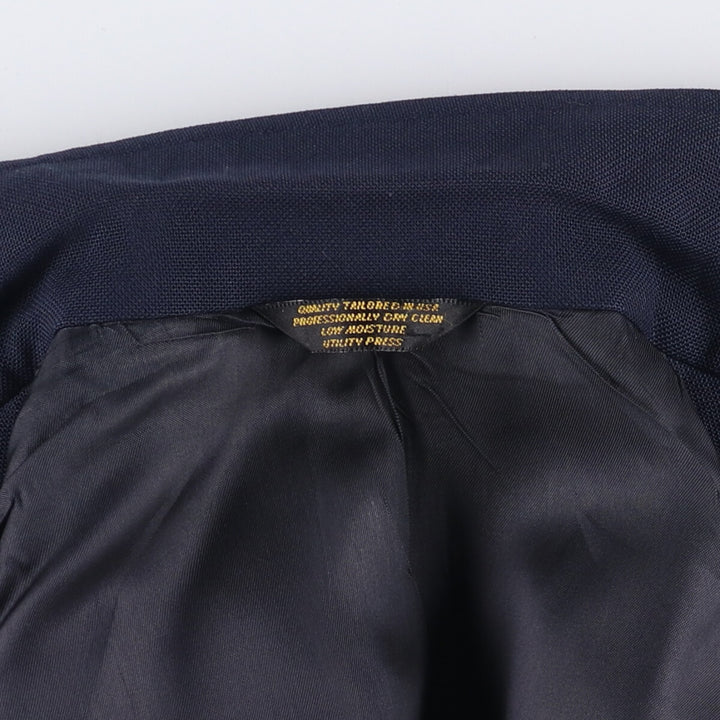 Palm Beach John Weitz Navy Blazer, Tailored Jacket, Made in USA, Men's Size Medium unclear navy blue type Vintage Second Hand