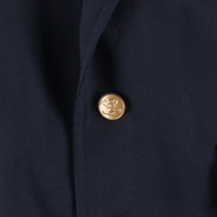 Palm Beach John Weitz Navy Blazer, Tailored Jacket, Made in USA, Men's Size Medium unclear navy blue type Vintage Second Hand
