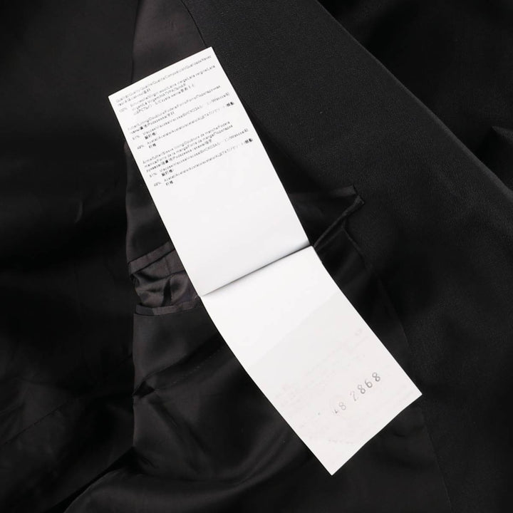 Hugo Boss wool tailored jacket, men's size M wool black type Vintage Second Hand