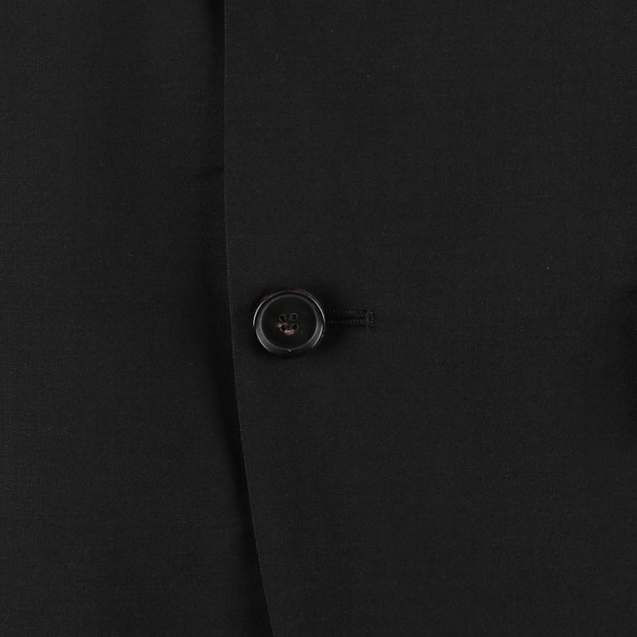 Hugo Boss wool tailored jacket, men's size M wool black type Vintage Second Hand