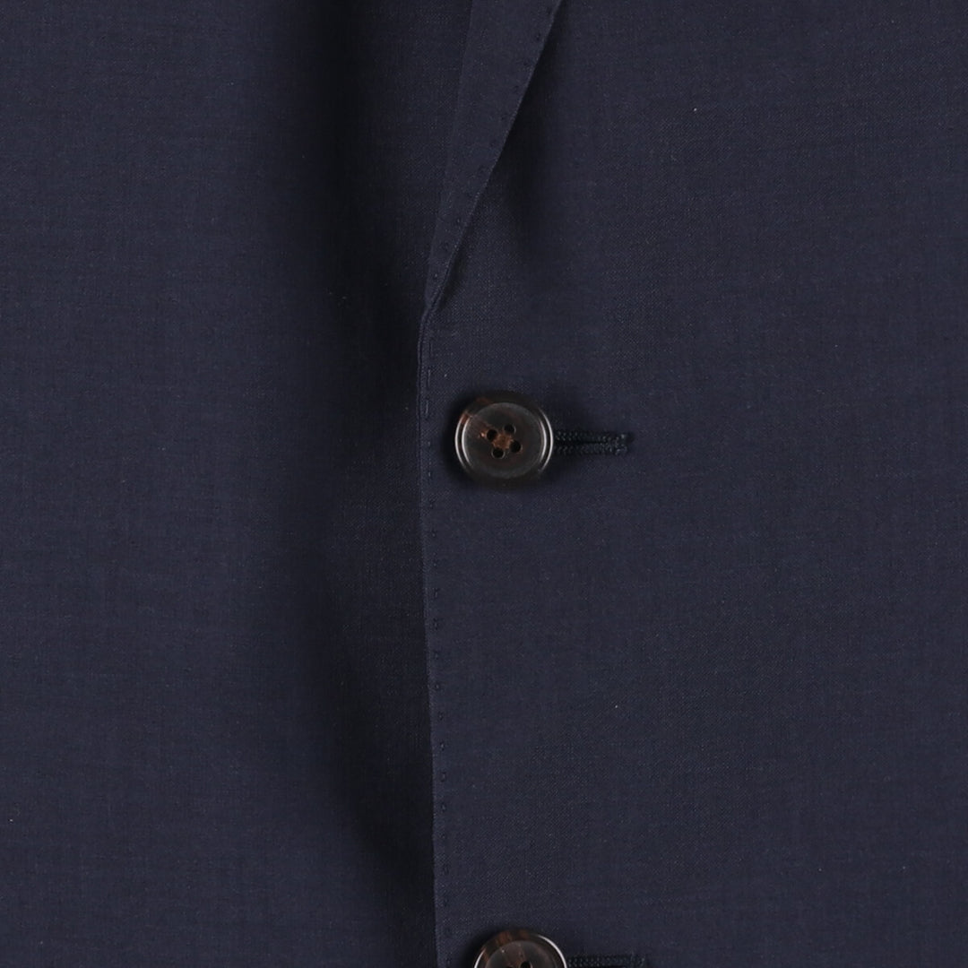 Ralph Lauren POLO RALPH LAUREN wool tailored jacket, made in Italy, men's size S wool navy blue type Vintage Second Hand