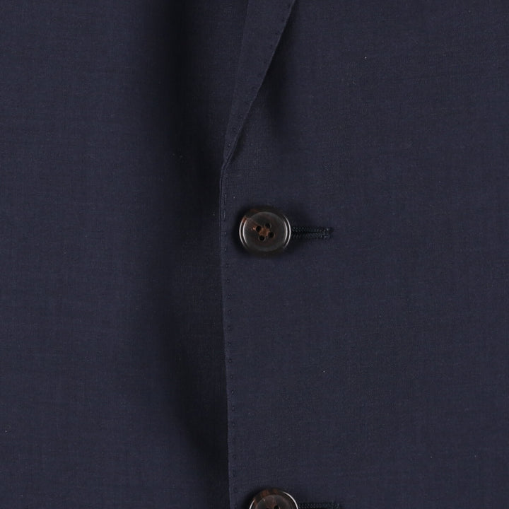 Ralph Lauren POLO RALPH LAUREN wool tailored jacket, made in Italy, men's size S wool navy blue type Vintage Second Hand