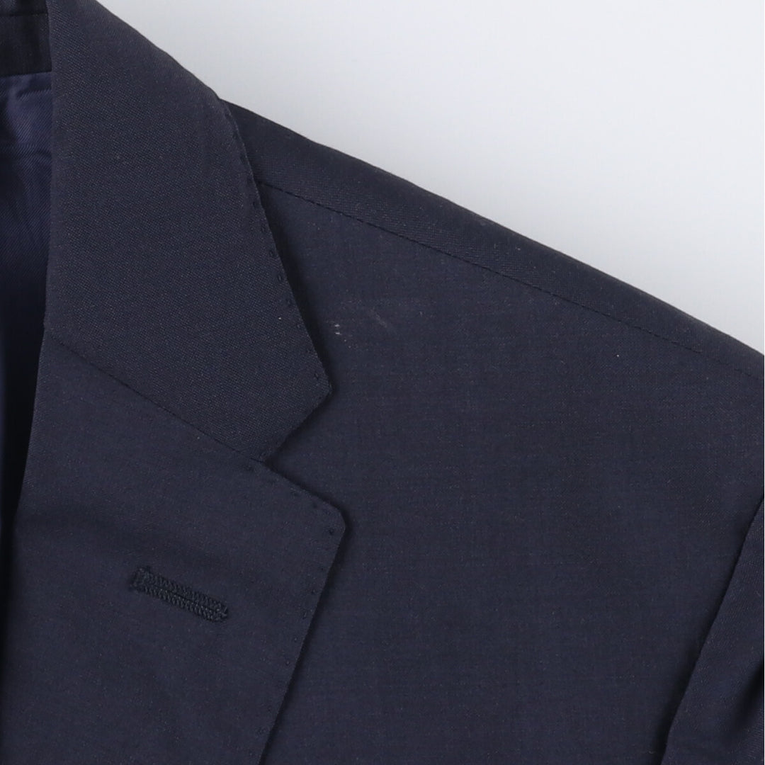 Ralph Lauren POLO RALPH LAUREN wool tailored jacket, made in Italy, men's size S wool navy blue type Vintage Second Hand